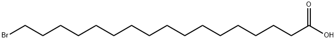 17-溴十七酸,13099-35-9,结构式
