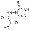 Acetic  acid,  [(1,5-dihydro-5-thioxo-4H-1,2,4-triazol-4-yl)amino]oxo-  (9CI) Struktur