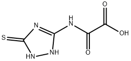 Acetic  acid,  [(4,5-dihydro-5-thioxo-1H-1,2,4-triazol-3-yl)amino]oxo-  (9CI) Struktur