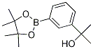 2-(3-(4,4,5,5-四甲基-1,3,2-二氧硼杂环戊烷-2-基)苯)丙-2-醇, 1309980-11-7, 结构式