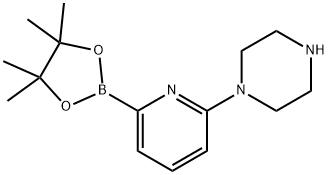 1309981-38-1 1-(6-(4,4,5,5-四甲基-1,3,2-二氧硼杂环戊烷-2-基)吡啶-2-基)哌嗪