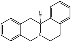 (S)-5,8,13,13A-四氢-6H-二苯并[A,G]喹嗪 结构式