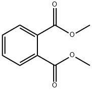 邻苯二甲酸二甲酯,131-11-3,结构式