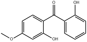 2,2'-羟基-4-甲氧基二苯甲酮,131-53-3,结构式