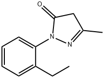2,4-dihydro-3-methyl-2-phenethyl-3H-pyrazol-3-one 结构式