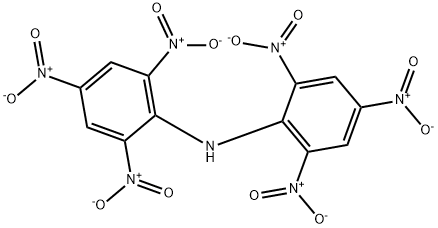 2,2ˊ,4,4ˊ,6,6ˊ-六硝基二苯胺,131-73-7,结构式