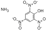 2-(アンモニウムオキシ)-1,3,5-トリニトロベンゼン 化学構造式