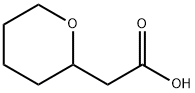 四氢-2H-吡喃-2-乙酸, 13103-40-7, 结构式