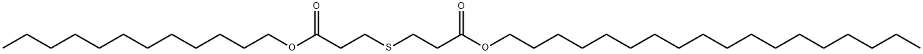 3-[[3-(十八烷氧基)-3-氧代丙基]硫代]-丙酸酯, 13103-52-1, 结构式