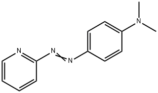 4-(2-PYRIDYLAZO)-N,N-DIMETHYLANILINE Structure