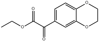 3,4-エチレンジオキシベンゾイルぎ酸エチル 化学構造式