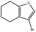 3-溴-4,5,6,7-四氢-1-苯并噻吩 结构式