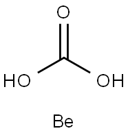炭酸ベリリウム 化学構造式
