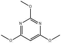 2,4,6-TRIMETHOXYPYRIMIDINE Structure