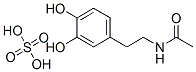 N-acetyldopamine-sulfate Struktur