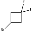 3-溴-1,1-二氟环丁烷 结构式