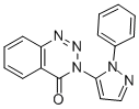 3-(1-Phenyl-1H-pyrazol-5-yl)-1,2,3-benzotriazin-4(3H)-one Structure
