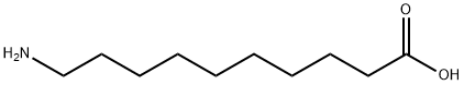 10-アミノデカン酸 化学構造式