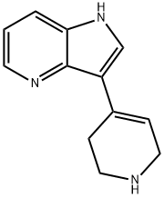 3-(1,2,3,6-Tetrahydropyridin-4-yl)-1H-pyrrolo[3,2-b]pyridine Structure