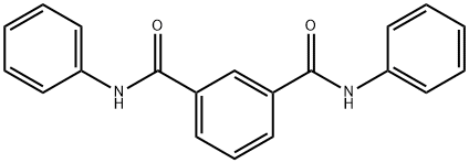 N1,N3-二苯基间苯二甲酰胺, 13111-32-5, 结构式