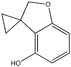 Spiro[benzofuran-3(2H),1'-cyclopropan]-4-ol,1311139-79-3,结构式