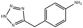 4-(1H-Tetrazol-5-ylmethyl)aniline Structure
