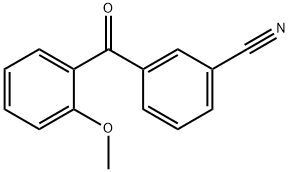3-CYANO-2'-METHOXYBENZOPHENONE Structure