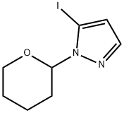 5-Iodo-1-(tetrahydro-2H-pyran-2-yl)-1H-pyrazole Structure