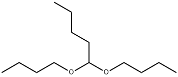 Pentanal dibutyl acetal Structure
