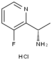 (S)-1-(3-Fluororopyridin-2-yl)ethylaMine Hydrochloride Structure