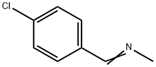 对氯亚苄基甲胺, 13114-22-2, 结构式
