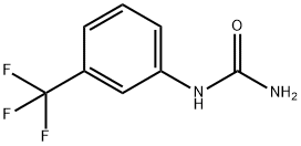 1-(3-(三氟甲基)苯基)脲, 13114-87-9, 结构式