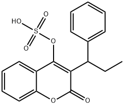 Phenprocoumon Sulfate Struktur