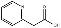 (2-ピリジル)酢酸 化学構造式