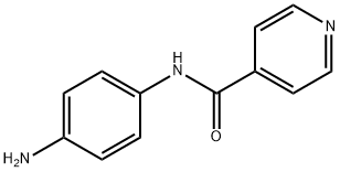 N-(4-氨基-苯基)-异烟酰胺, 13116-08-0, 结构式