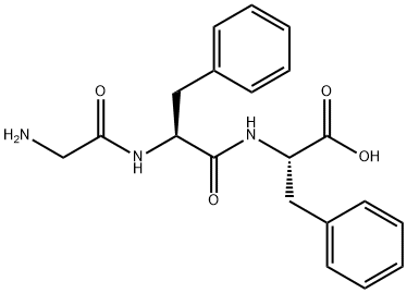 Gly-L-Phe-L-Phe-OH 化学構造式