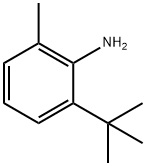 6-叔丁基邻甲苯胺, 13117-94-7, 结构式