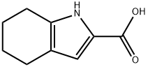 4,5,6,7-四氢-1H-吲哚-2-羧酸 结构式