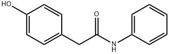 2-(4-HYDROXY-PHENYL)-N-PHENYL-ACETAMIDE Struktur
