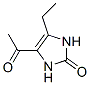 2H-Imidazol-2-one, 4-acetyl-5-ethyl-1,3-dihydro- (9CI) 结构式