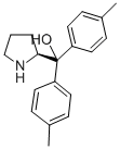 (S)-ALPHA,ALPHA-BIS(4-METHYLPHENYL)-2-PYRROLIDINEMETHANOL Struktur