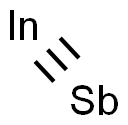 Indium(III) antimonide Struktur