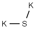 硫化钾,1312-73-8,结构式