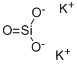 Potassium silicate Struktur