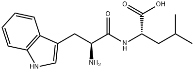 H-TRP-LEU-OH Structure