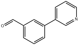 3-(3-PYRIDYL)BENZALDEHYDE Structure