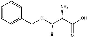 (2R,3S)-2-Amino-3-(benzylthio)butanoic acid Struktur