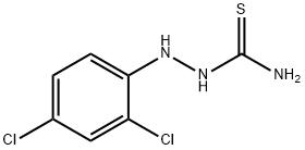 4-(2,4-DICHLOROPHENYL)-3-THIOSEMICARBAZIDE Struktur
