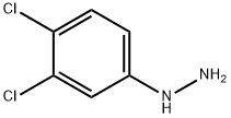 3,4-ジクロロフェニルヒドラジン 化学構造式