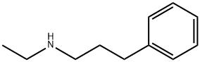 N-エチル-3-フェニルプロパン-1-アミン 化学構造式